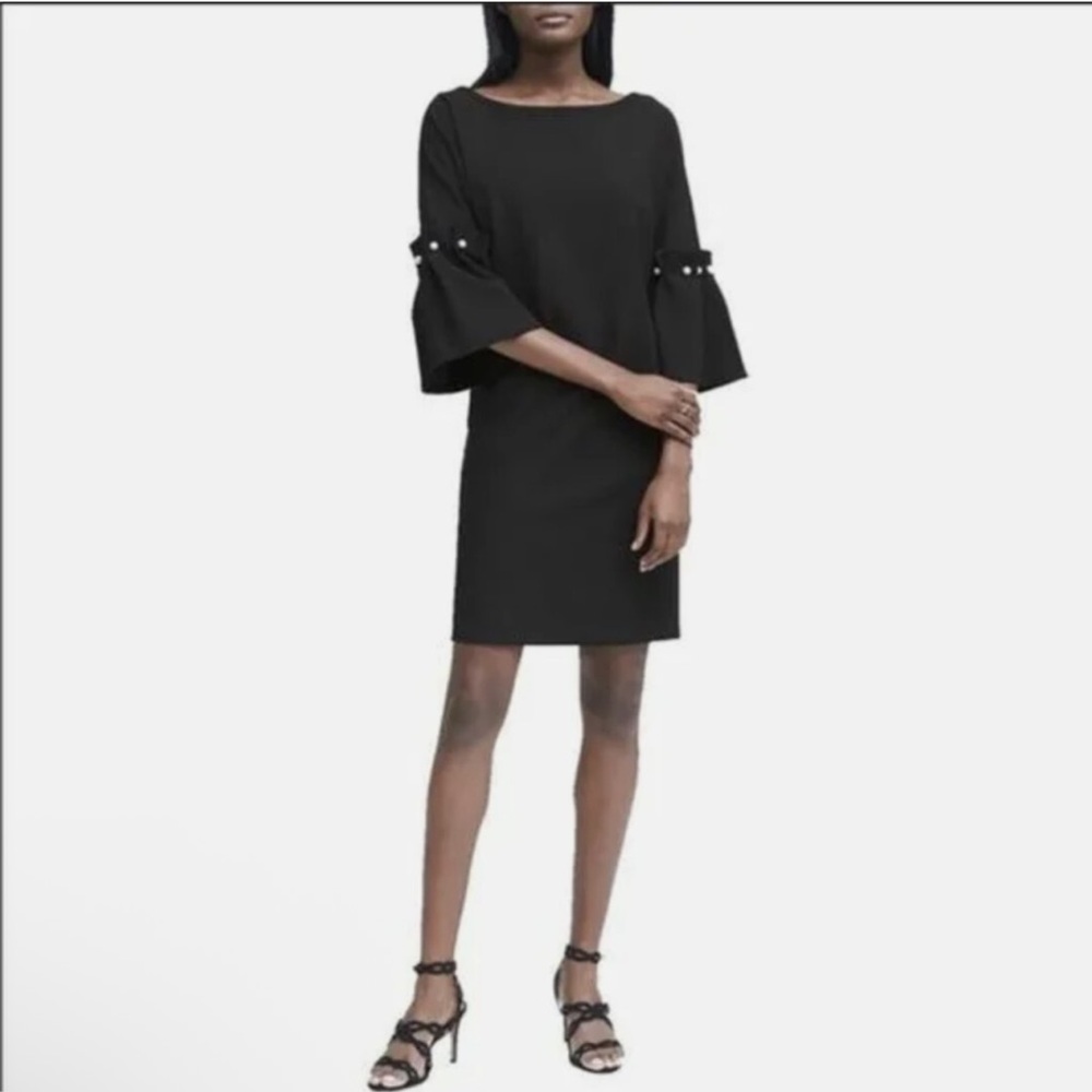 Banana Republic Pearl Sleeves Dress Size 6